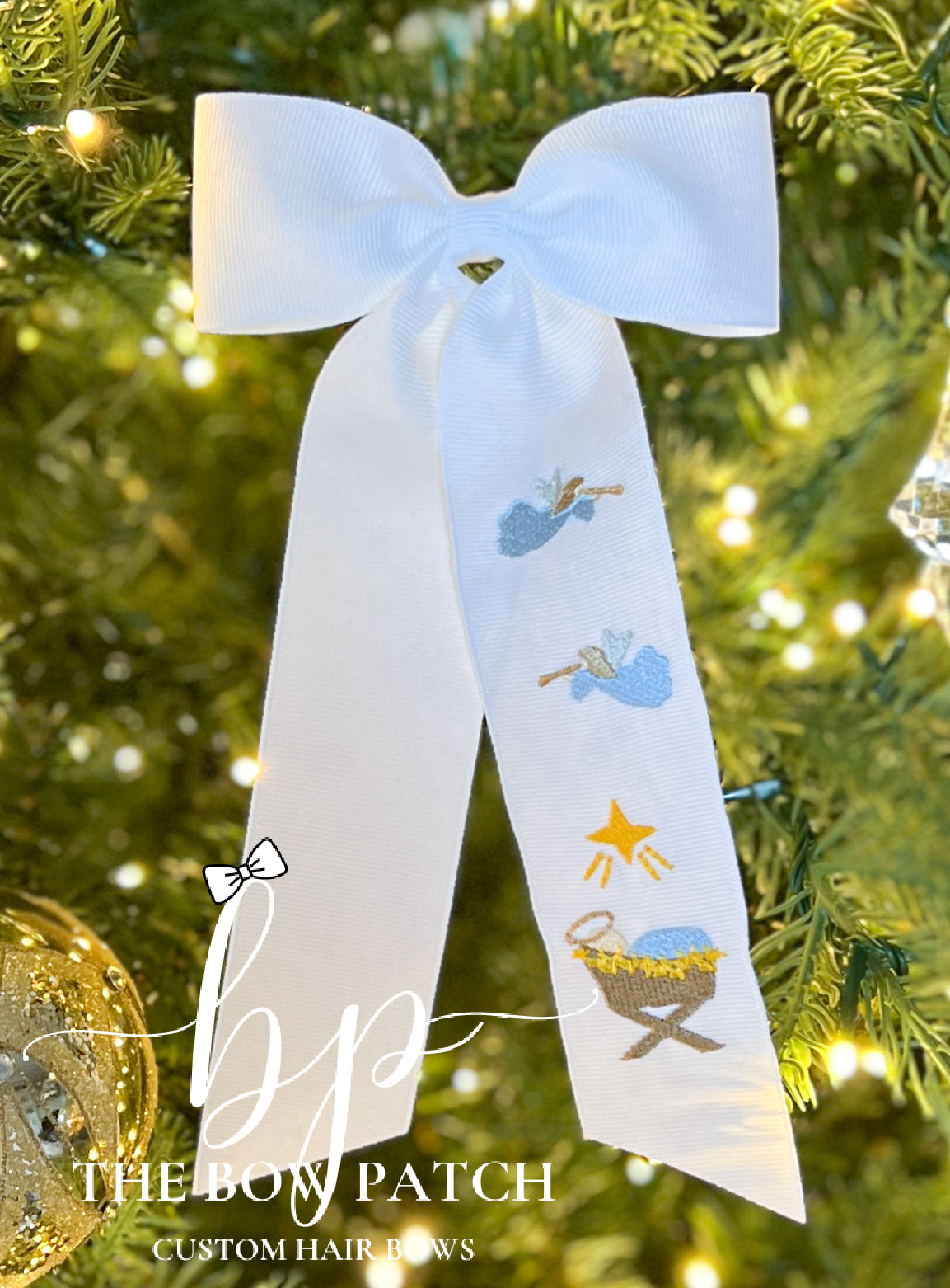 A Savior is Born Schoolgirl Bow