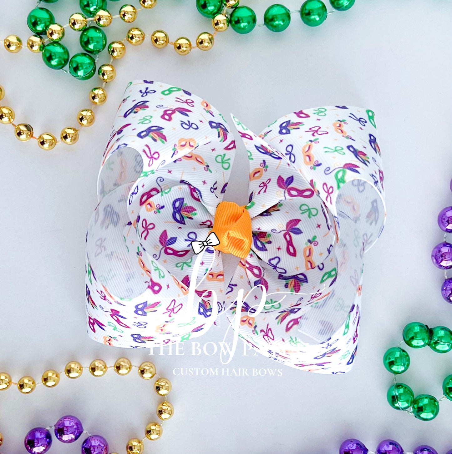 Mardi Gras Bows Boutique Bow