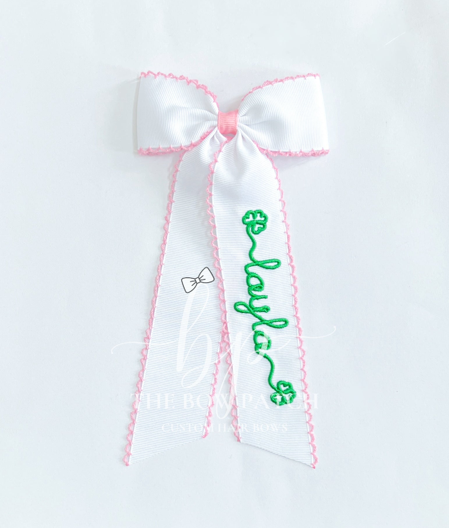 Shamrock Swash Schoolgirl Bow – The Bow Patch