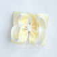 Double Layer Scalloped Eyelet Boutique Bow (available in 4 colors)