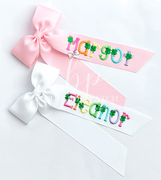 Lucky Charm Schoolgirl Bow