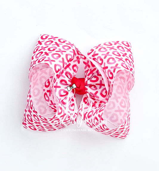 XOXO Hearts Boutique Bow