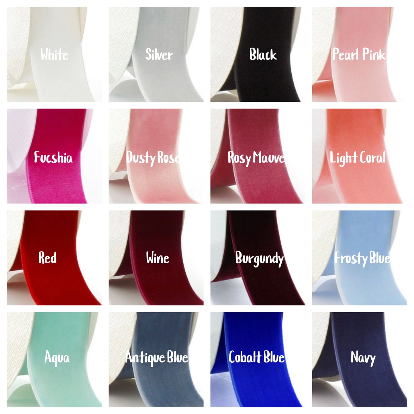 Velvet Schoolgirl Bow (available in 29 colors)