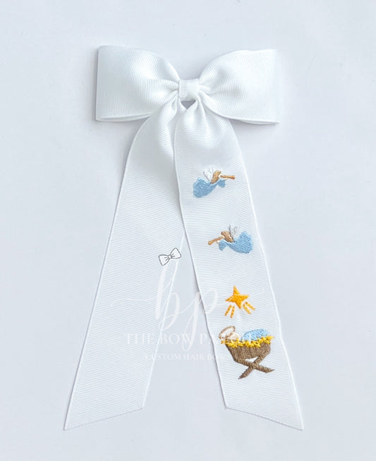 A Savior is Born Schoolgirl Bow