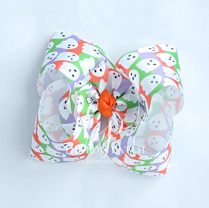 BOO Crew Boutique Bow
