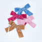 Small Velvet Short Tail Bow (available in 29 colors)