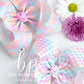 Pastel Petals Boutique Bow