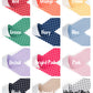 Swiss Polka Dot Bow (Available in 12 colors)