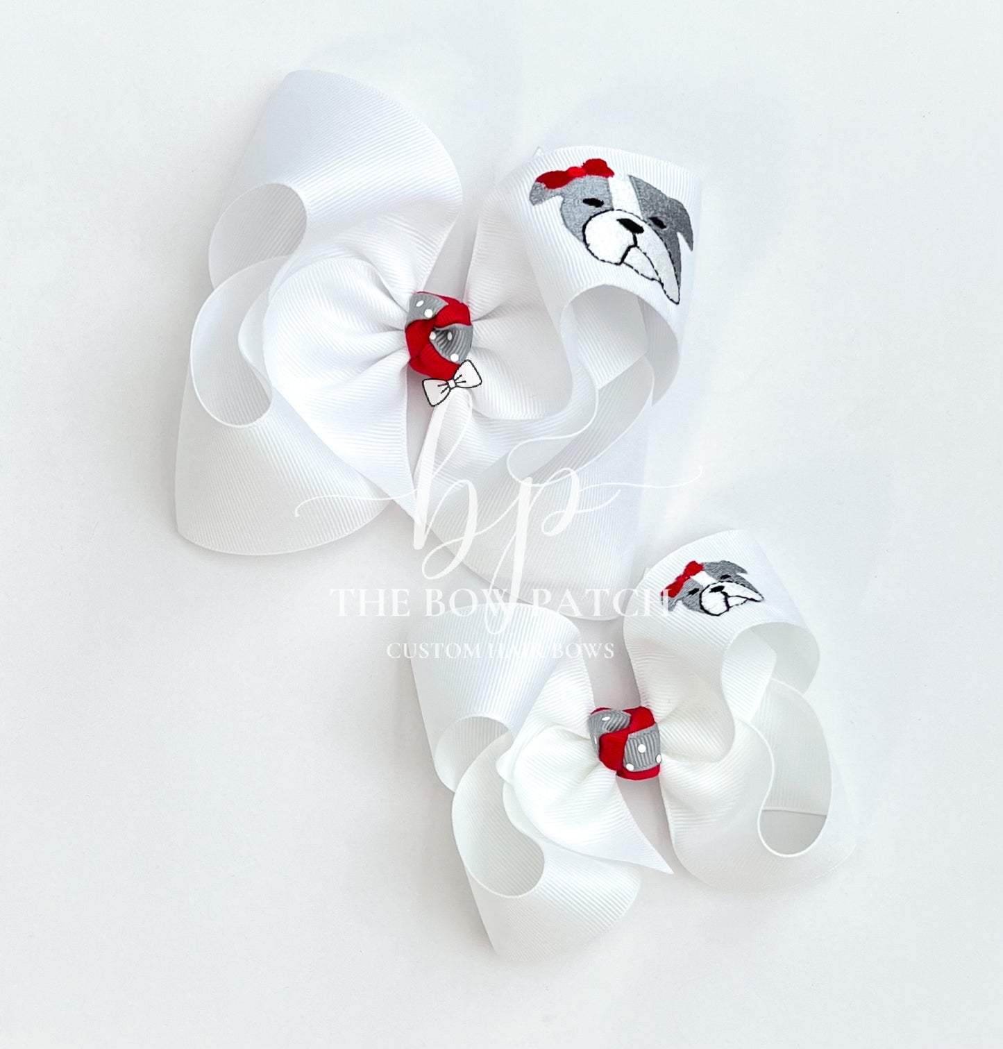 UMS-Wright Embroidered Bulldog Bow