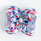 Red, White, and Blue Stars Bow