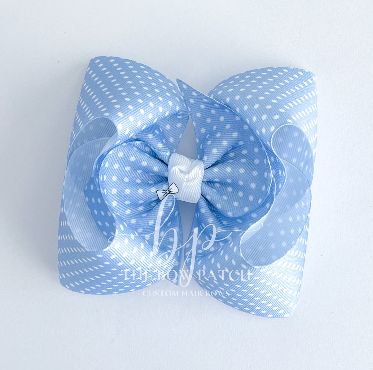 Swiss Polka Dot Bow (Available in 12 colors)