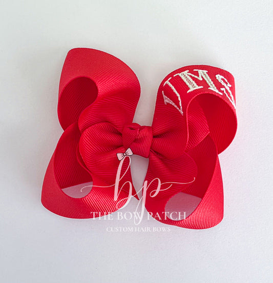 UMS-Wright Embroidered "UMS" Bow