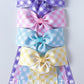 Gingham Schoolgirl Bows