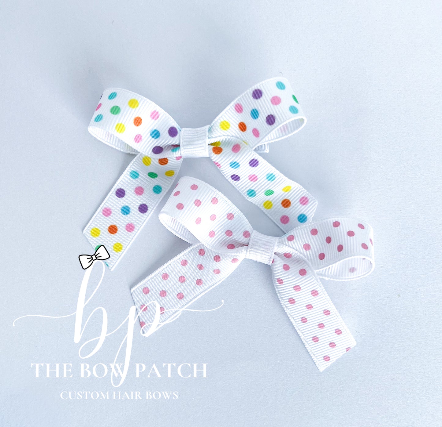 Polka Dot Bitty Bows