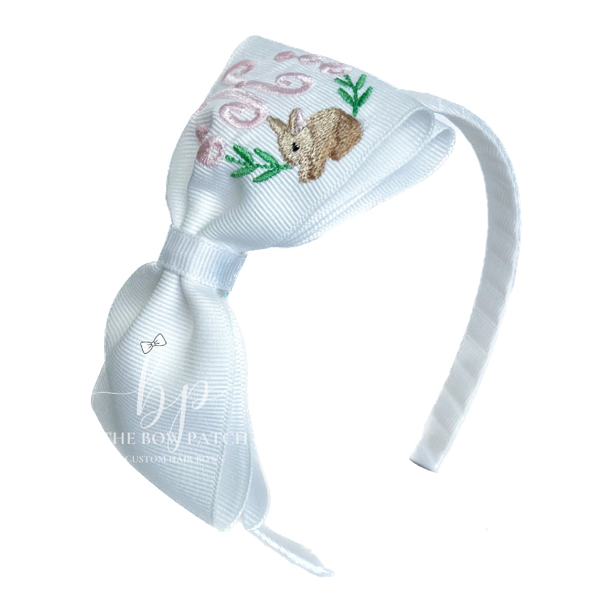 Charlotte Bunny Monogram Headband