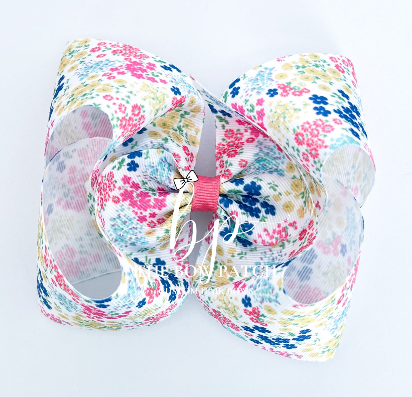 Whimsy Wildflowers Bow