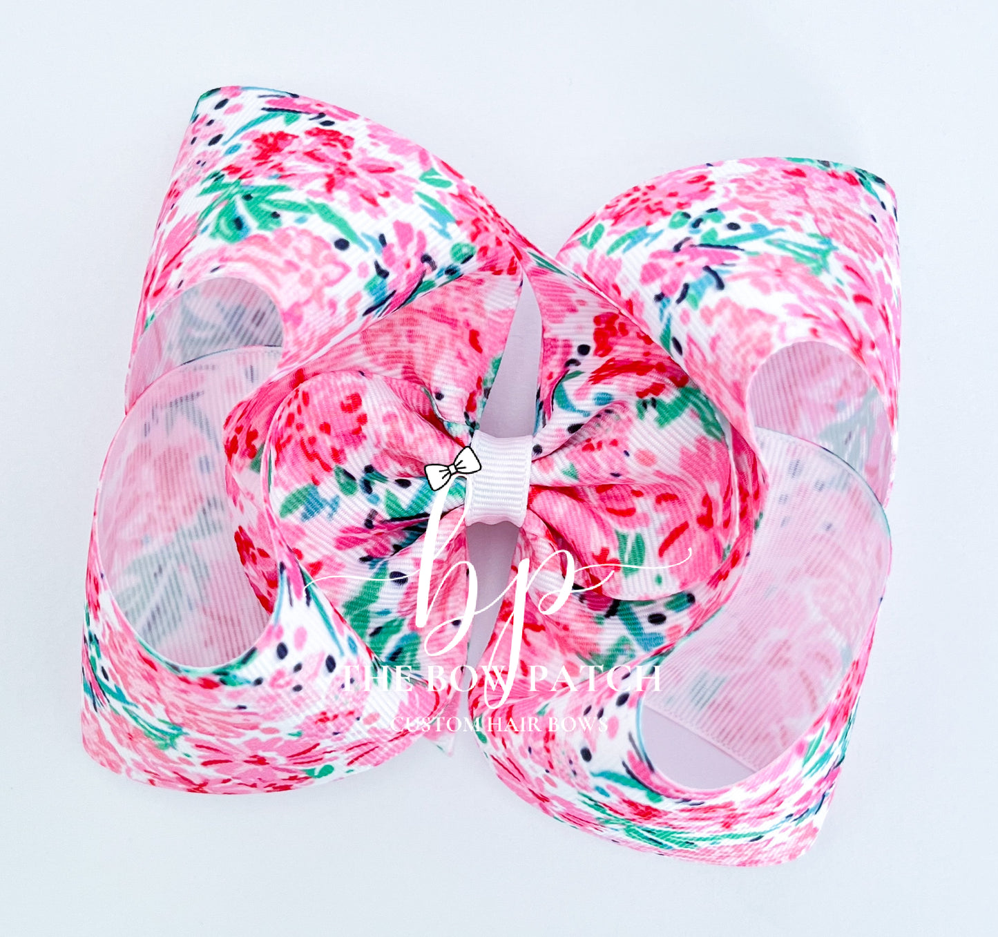 Floral Splash Bow