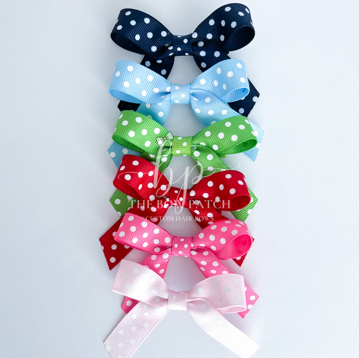 Polka Dot Bitty Bows